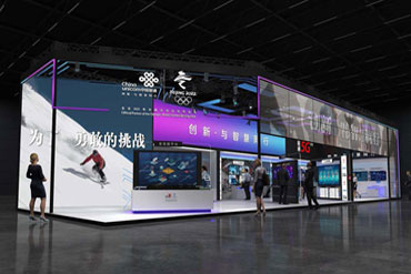展臺搭建：聯通-武漢工業互聯網